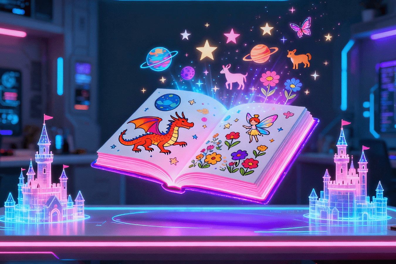 Writing Children’s Books and Illustrated Tales with AI